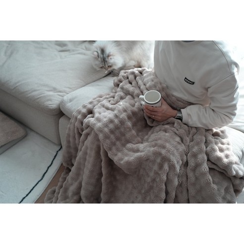 구름처럼 포근한 초극세사 담요