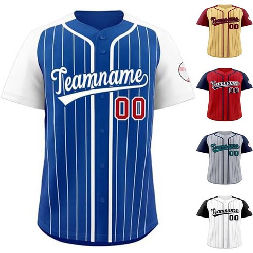 나만의 개성을 담은 특별한 커스텀 야구 유니폼을 제작하세요!