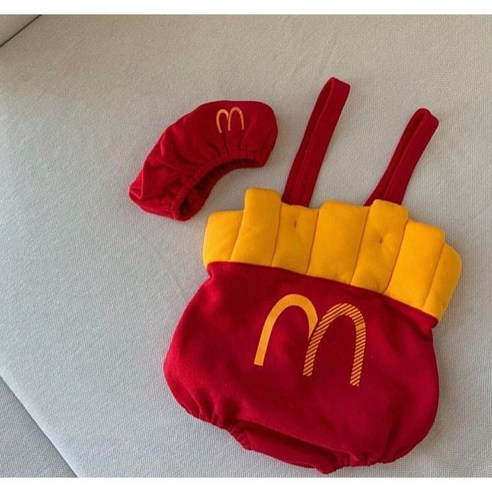 [바로배송] 맥도날드풀세트 / 맥도날드 슈트 세트 귀여운 아기옷