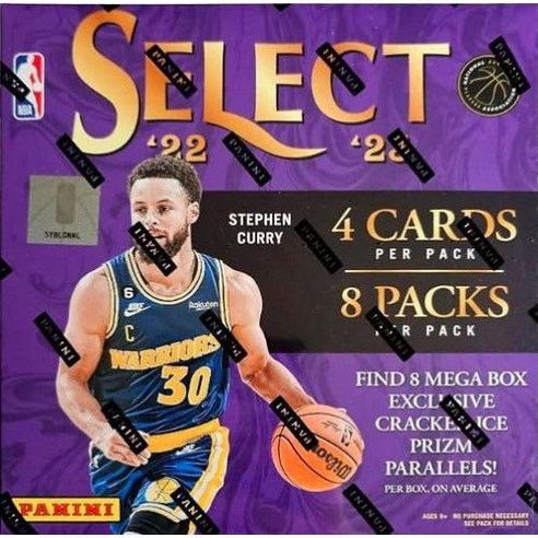 202223 Panini 셀렉트 NBA 농구 메가 박스 8개bx