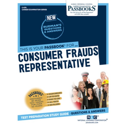(영문도서) Consumer Frauds Representative 876 Paperback, Passbooks, English, 9781731808769