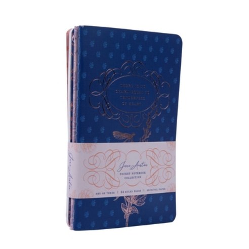 (영문도서) Jane Austen Sewn Pocket Notebook Collection (Set of 3) Paperback, Insights