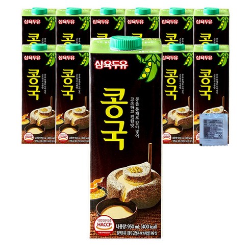 삼육두유 콩국, 950ml, 12개