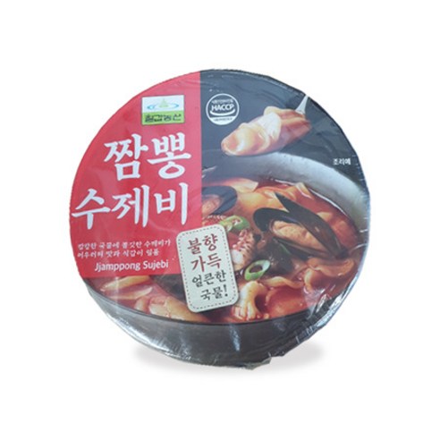칠갑농산 짬뽕 수제비, 176g, 1개