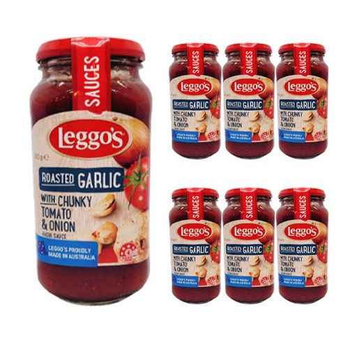 레고스 로스트갈릭 청키 파스타소스, 500g, 7개