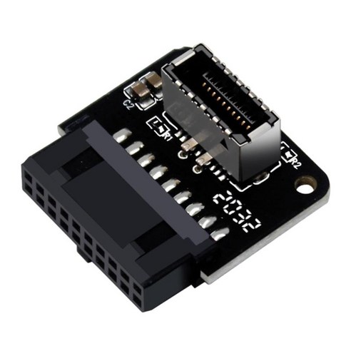 USB3.0 19P/20P-Type-C 확장 어댑터 전면 유형 C 어댑터 메인보드 PC 공급, ph73b., 25x24mm., ...에 PC.