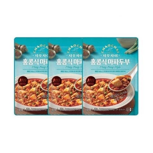 샘표 차오차이 홍콩식 마파두부 전자레인지용 180g 3개 413902