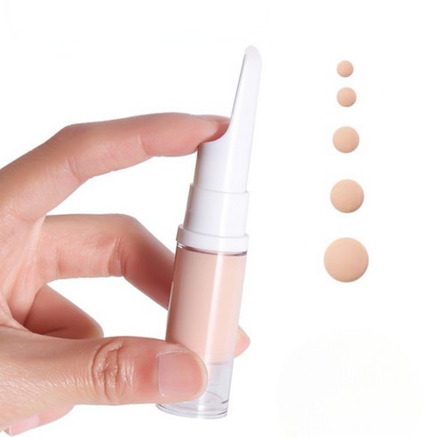 이그노티 여행용 화장품 공병 크림 용기 세트, 5ml+10ml+15ml, 5개