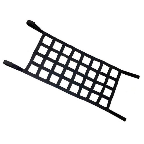 랭글러 1987-2019용 탑 루프 해먹 메쉬 자동차 액세서리 주최자, 29.53x18.11x0.20인치, PP, 검은 색