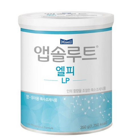 [매일유업] 앱솔루트 엘피 분유, 350g, 3개