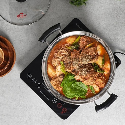 퀸센스 인덕션 IH 스텐 곰솥 38cm 대용량