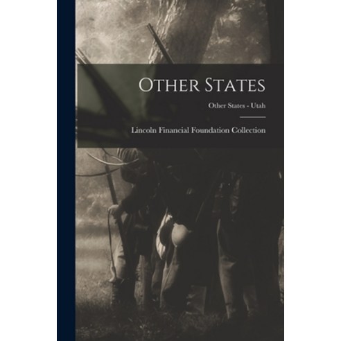 (영문도서) Other States; Other States - Utah Paperback, Hassell Street Press, English, 9781014402592