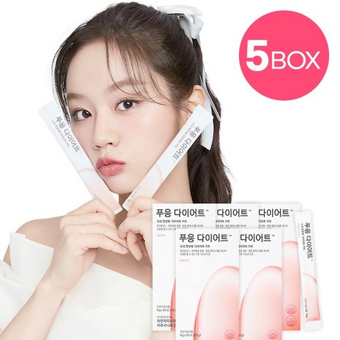 닥터블릿 푸응 다이어트 가르시니아 차전차피, 120g, 5박스