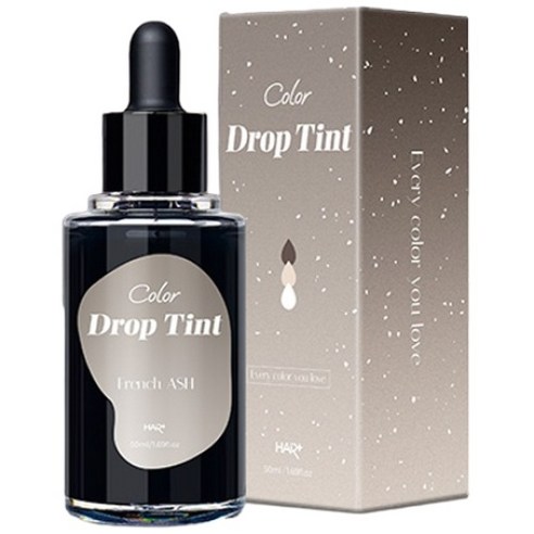 헤어플러스 컬러 드롭 틴트 50ml, 6개, 프랜치애쉬