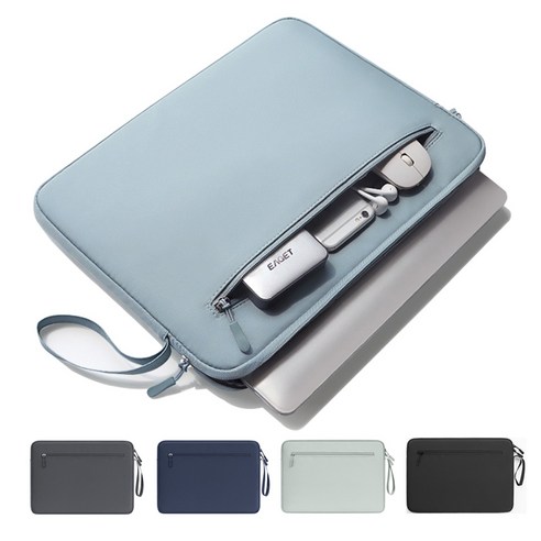 [구즈파크] 맥북 그램 삼성 갤럭시북 노트북 파우치 가방 13 15 15.6인치, 네이비
