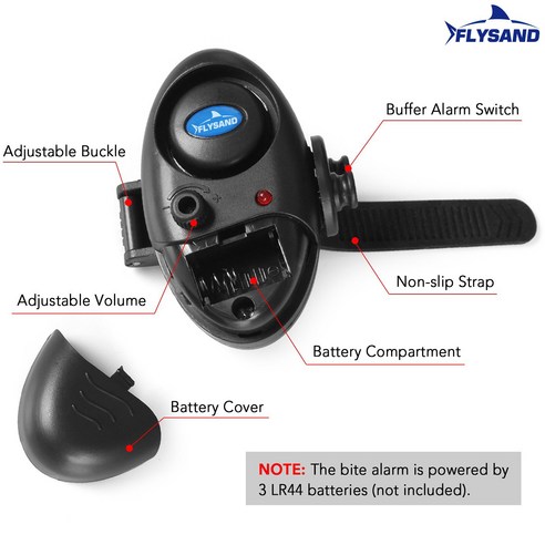 쿠팡!  문어낚시대 FLYSAND Fishing Fish Bite Alarm Electronic