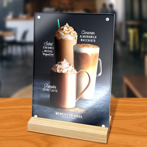 엠지피 투명 아크릴 꽂이로 귀하의 비즈니스 홍보를 강화하세요.