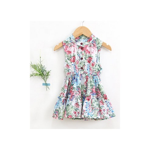 패션스타트 패턴인 P443 Dress 아동 원피스 옷 패턴 도안 옷본 아동복, 1개