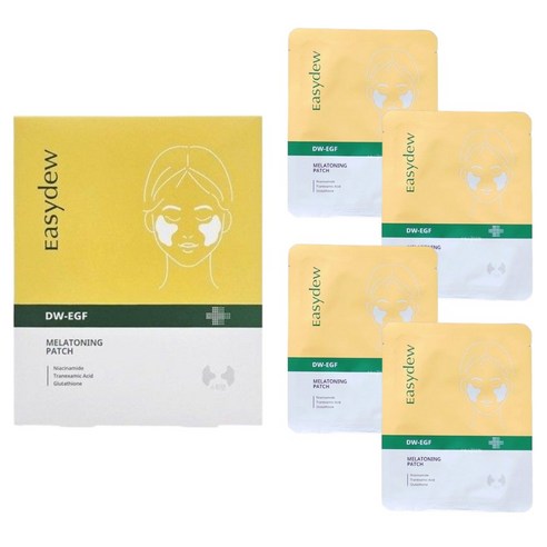 칙칙한 피부톤, 이제 간편하게 밝혀보세요! 멜라토닝 패치 솔직 후기 이지듀기미패치