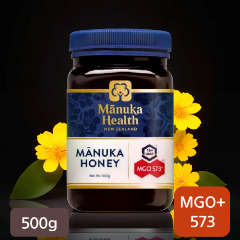 마누카헬스 뉴질랜드 마누카꿀 UMF 16+ (MGO 573+) 500g 마누카 허니 마니카꿀 벌꿀 미니 꿀 선물 천연, 단품, 단품