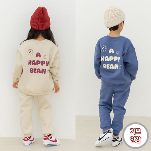 바브키즈 해피빈 맨투맨 상하 세트는 아이들을 위한 편안한 옷으로 가격과 평점이 높은 제품입니다.