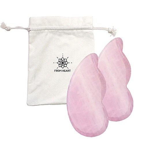프롬하트 로즈쿼츠 괄사 셀프 케어 마사지 2P, 구름형