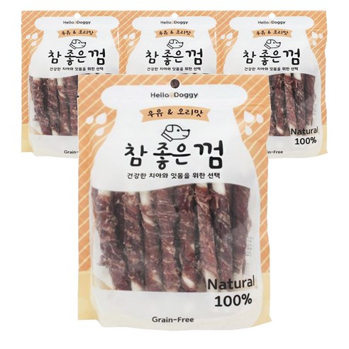 헬로도기 참 좋은 껌, 사랑하는 반려견의 건강한 미소를 위한 선택
