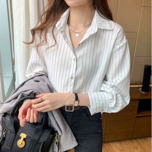 세련된 여름룩을 완성하는 부자톤 여성 쉬폰 블라우스