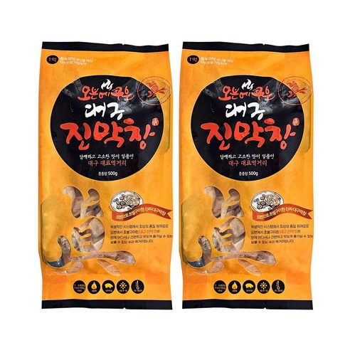명선푸드 오븐에 꾸운 대구 진막창 500g, 2개, 500kg