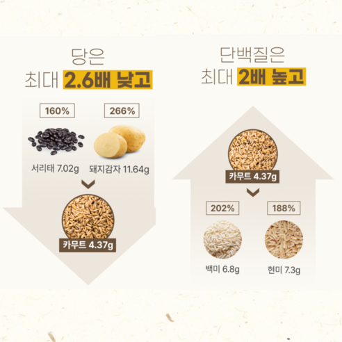 자연새긴 호라산밀의 힘으로 전반적인 건강 증진