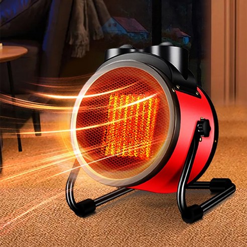 3000W PTC 업소용 저소음 전기 온풍기 – 가정 및 공업용 난방기, 사무실과 농업용 비닐하우스에 적합한 열풍기 대형전기온풍기