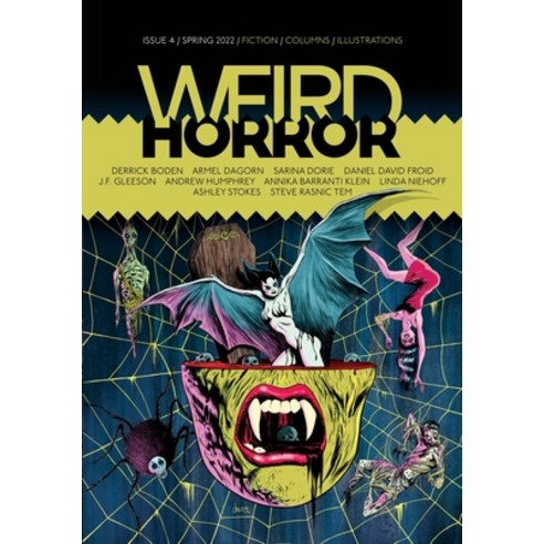 (영문도서) Weird Horror #4 Paperback, Undertow Publications, English, 9781988964393