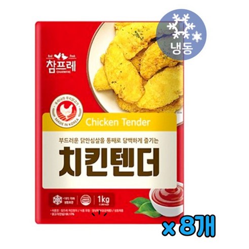 참프레 치킨텐더, 1kg, 6개