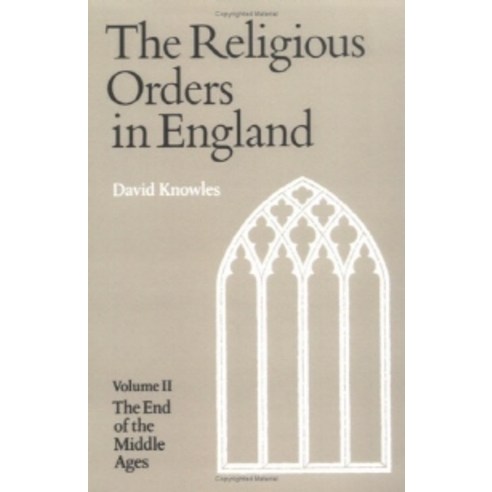 Religious Orders Vol 2, Cambridge University Press