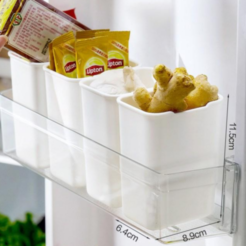 RENXING 계란 보관 상자 냉장고 특수 서랍 형 계란 주방 수납 크리스퍼 식품 등급 주최자, 냉장고도어보관함[다섯팩], 하나