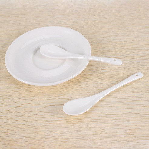 우아함과 기능성이 완벽하게 조화를 이룬 세라믹 티스푼 5종 세트