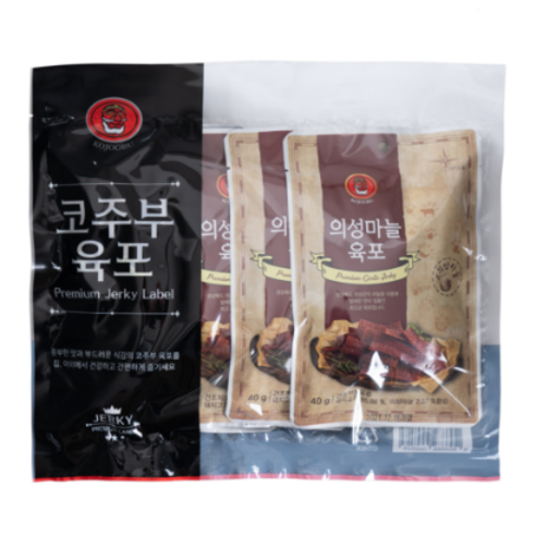 코주부 의성마늘 육포 40g x 5p, 200g, 2세트
