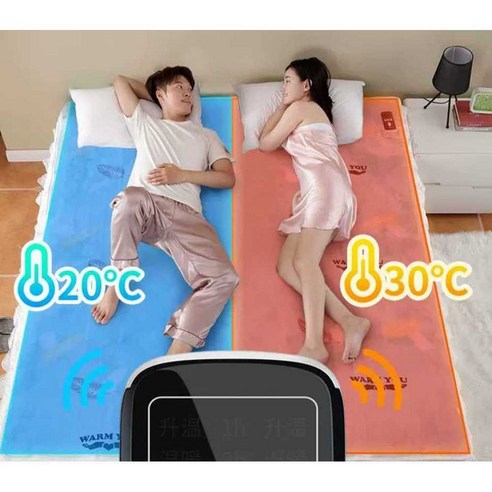 리부아 극세사 전기요 전기장판 매트리스 방수침대 강력 방수 가구