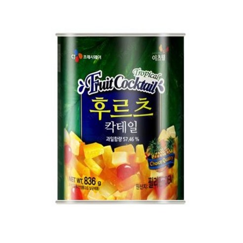 이츠웰 후르츠칵테일 850g, 3개