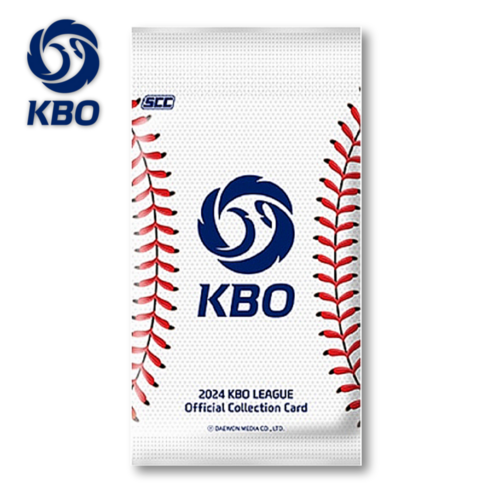 KBO 야구카드 포토카드 컬렉션 2024 세븐일레븐 편의점 미개봉 굿즈, 1개