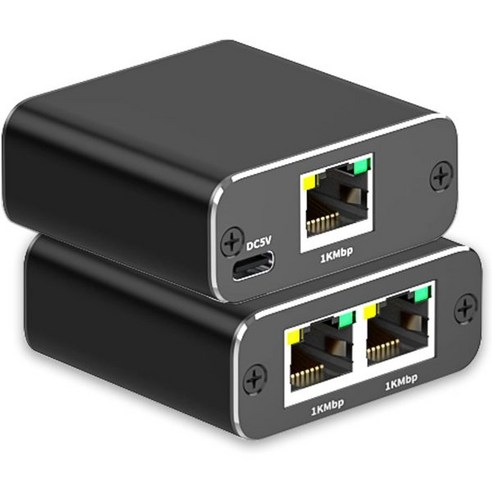 이더넷 스플리터 1 ~ 2 1000Mbps 고속 RJ45 LAN 어댑터 기가비트 인터넷 CAT 5 6 7 네트워크 케이블 멀티 포트 HUB 홈 오피스 비즈니스용