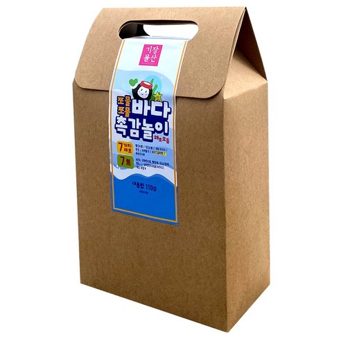 쪼물쪼물 바다 촉감놀이 7가지 해초모듬 55g, 110g (55gx2봉), 2개 해조류