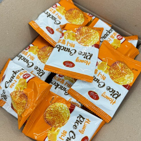 한국 전통의 맛을 담은 리치 크리스피 허니 쌀과자