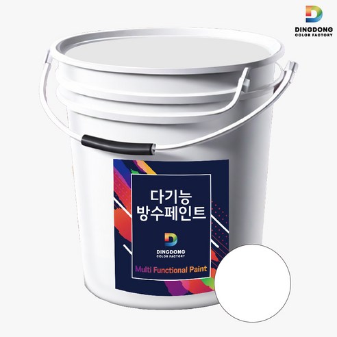 돌가루로 만든 친환경 방수페인트 냄새X 독성X, 1개, 1kg, 화이트