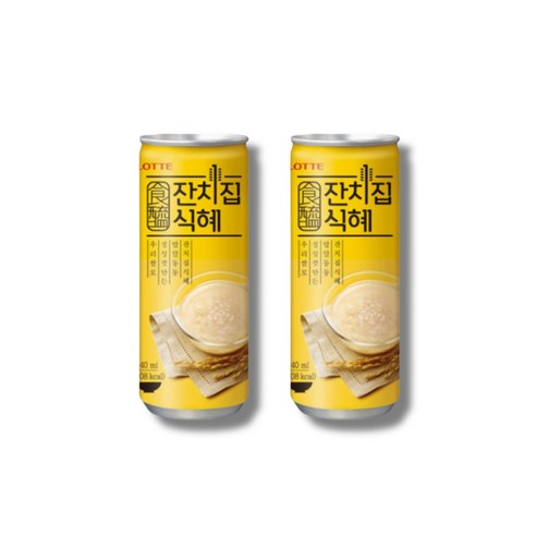 롯데 잔치집 식혜 240ml x 30캔, 30개, 단품