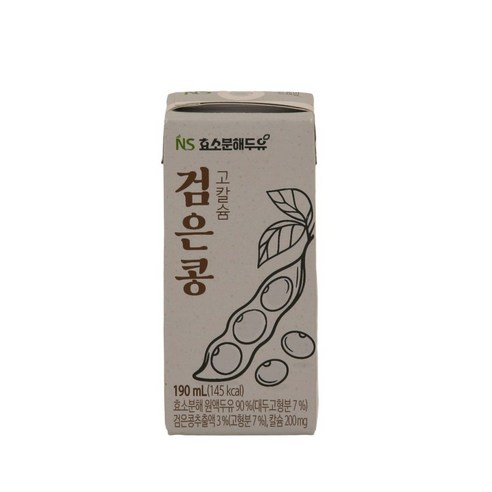 네이처세븐 효소분해 검은콩 고칼슘 두유
