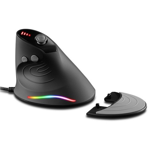 YJQ ZELOTES 게이밍 마우스 C-10 5 가지 모드 10000 인치 당 점 업라이트 옵티컬 RGB LED 라이트 유선 마우스 데스크탑 노트북 PC 게이머 마우스, Wired Mouse, 하나