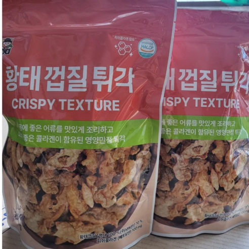 대림수산 황태껍질튀각 200g+200g (2봉) 씨위드 푸드(주) - 해물모듬/기타 | 쿠팡