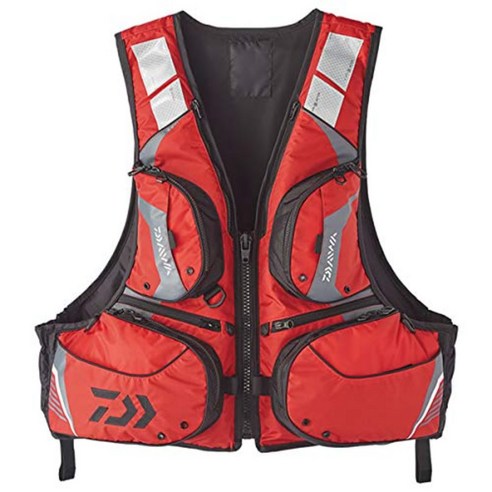 다이와 낚시 조끼 플로팅 레드 XL DF-3420