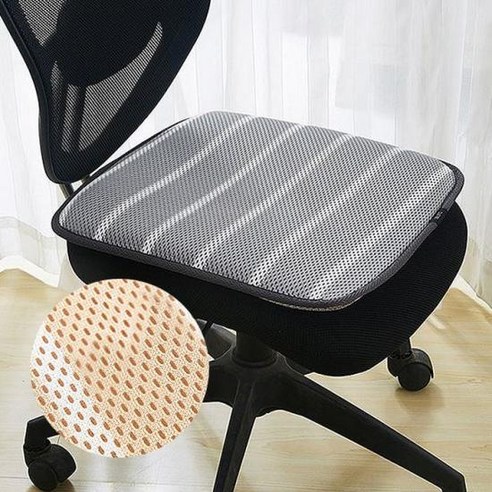 3D에어메쉬쿨방석 여름용 에어 3D 시원한방석, 그레이